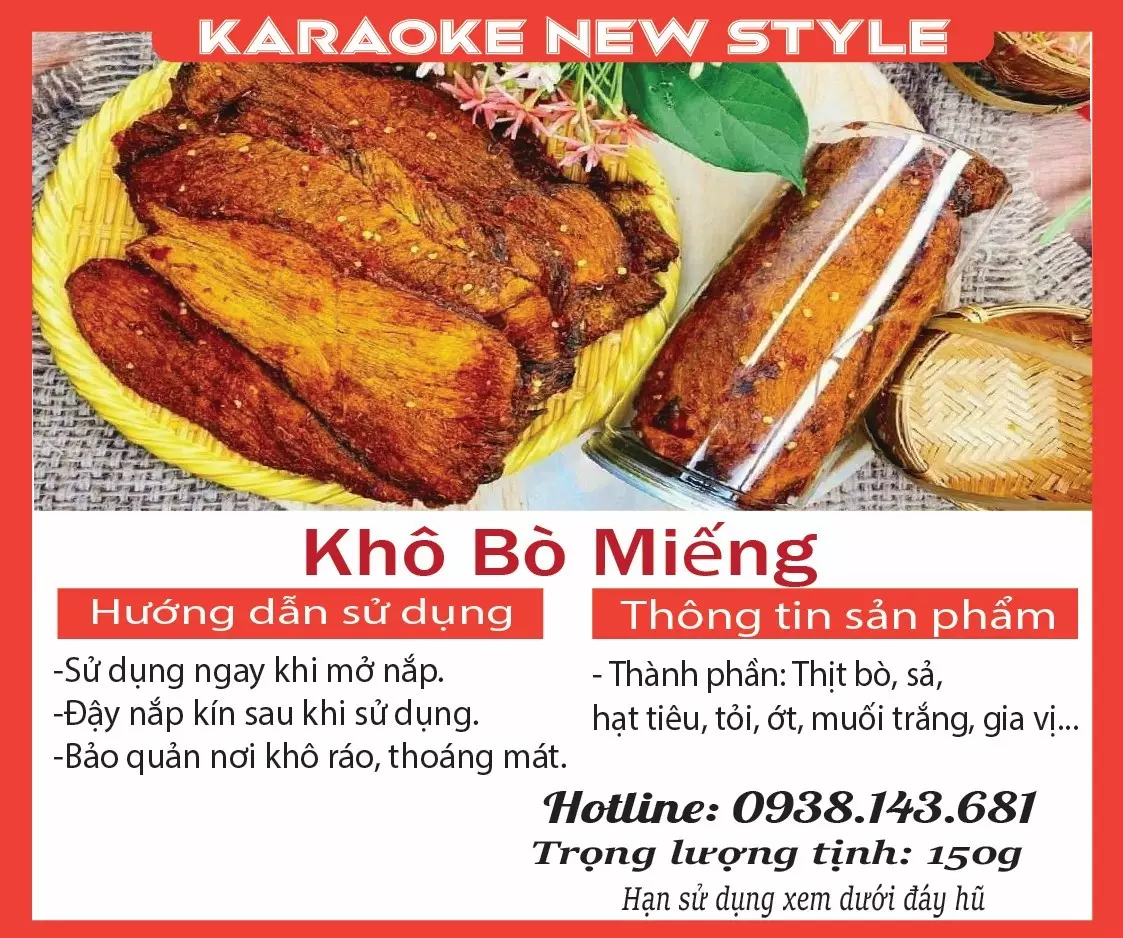 In Tem Nhãn Giá Rẻ - Tem Khô Bò Miếng Tại intemnhangiare.vn 8 Tem Khô Bò Miếng