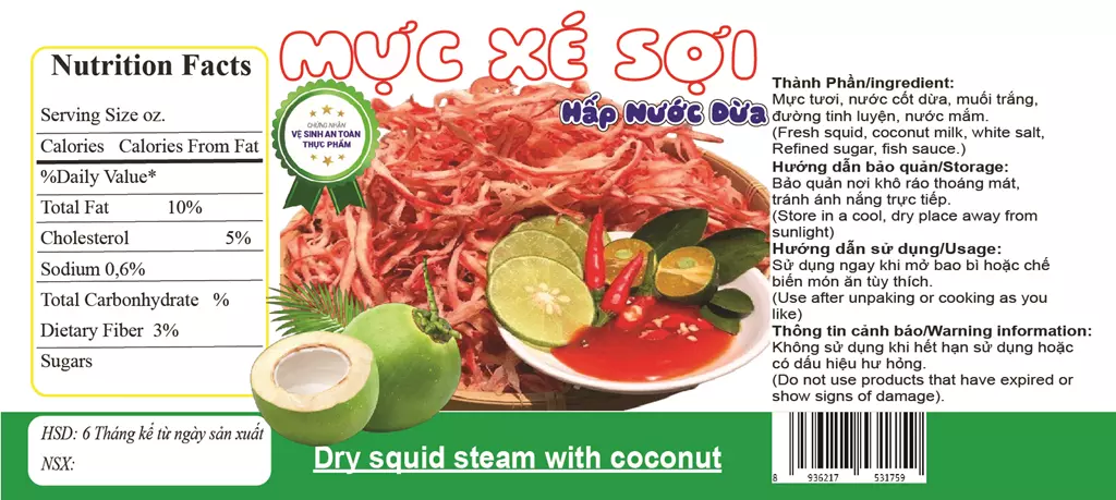 In Tem Nhãn Decal Giá Rẻ - Tem Mực Xé Sợi Hấp Nước Dừa 12 in tem nhan decal gia re 1