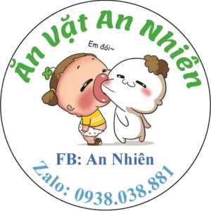 in tem nhãn giá rẻ mẫu ăn vặt An Nhiên