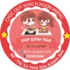 in tem nhãn giá rẻ mẫu Shop Quỳnh Trâm 10 IN DECAL GIÁ RẺ