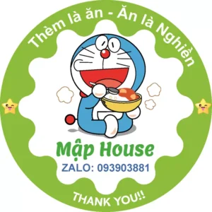 in tem nhãn giá rẻ mẫu Mập House
