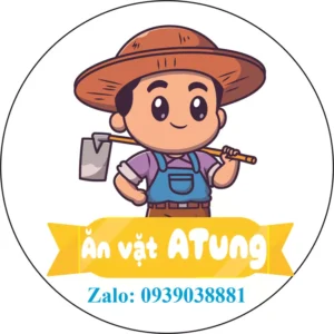 in tem nhãn giá rẻ mẫu Ăn Vặt ATung