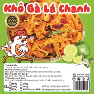 Tem Khô Gà Lá Chanh