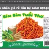 In Tem Nhãn Bim Bim Que Giá Rẻ