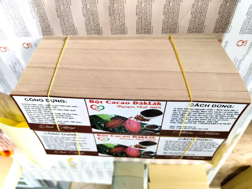 in tem nhãn bột cacao giá rẻ