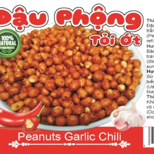 In Tem Nhãn Đậu Phộng Tỏi Ớt Giá Rẻ