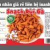 In Tem Nhãn Quẩy Đùi Gà Giá Rẻ