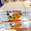 In Tem Nhãn Trà Gừng Cam Tươi Giá Rẻ