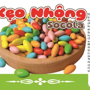 in tem nhãn kẹo nhộng socola giá rẻ