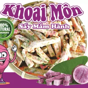 In Tem Nhãn Khoai Môn Sấy Mắm Hành Giá Rẻ