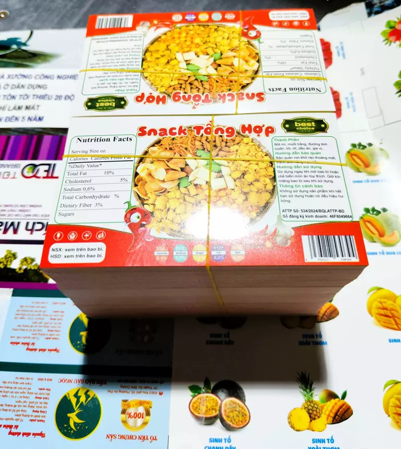 In Tem Nhãn Đồ Ăn Vặt Snack Tổng Hợp 16 In Tem Nhãn Đồ Ăn Vặt Snack Tổng Hợp