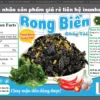 In Tem Nhãn Rong Biển Cháy Tỏi
