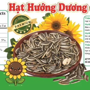 Mẫu Tem Bán Hạt Hướng Dương Giá Rẻ